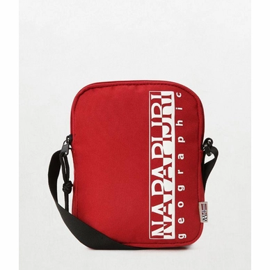 Schoudertas Napapijri Happy Crossbody Small Red Scarlet